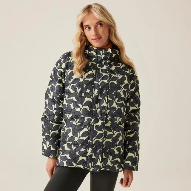 'Orla Kiely' Oversized Quilted Jacket