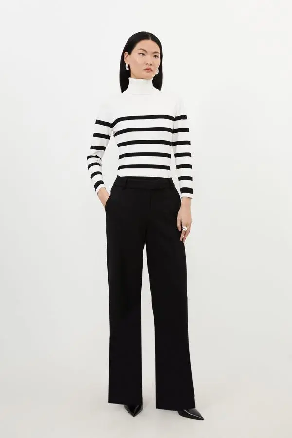 Tall Tailored Essential Straight Leg Trousers