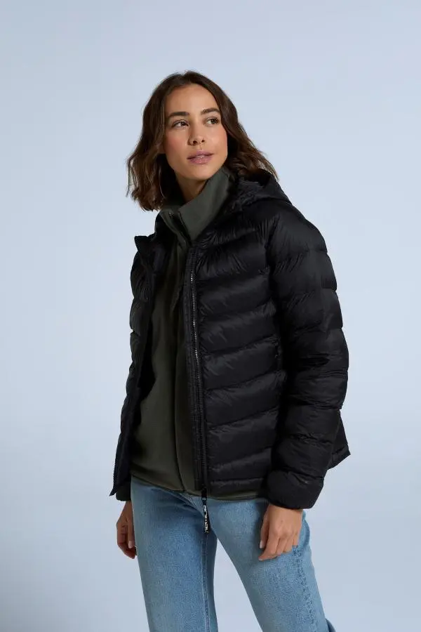 'Light Cloud Cosi' Water Resistant Zipped Pockets Cosy Padded Jacket