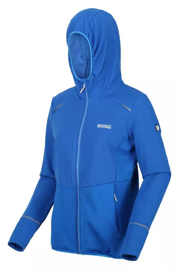 Hooded Extol Stretch 'Highton Pro' Full Zip Fleece