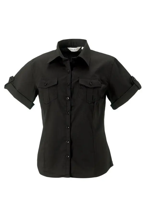 Collection Short Roll-Sleeve Work Shirt