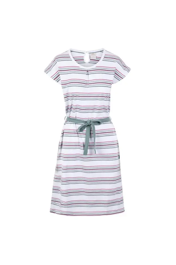 Lidia Round Neck Cotton Dress