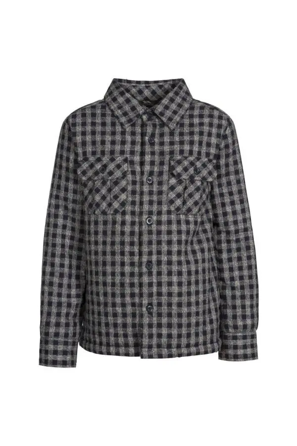 Average Long Sleeved Gingham Shirt