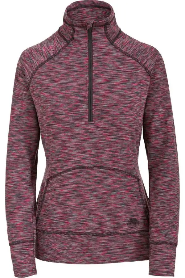 Moxie Half Zip Fleece Top