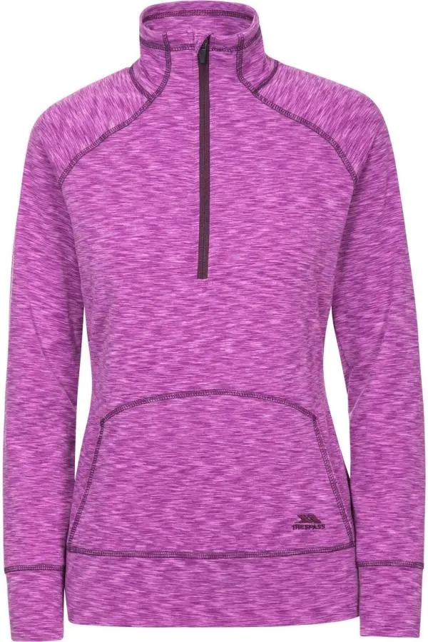 Moxie Half Zip Fleece Top