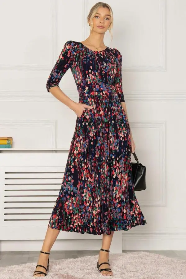 Pauline Sleeved Maxi Dress