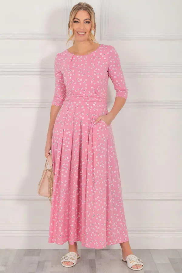 Denisse Spotty Maxi Dress