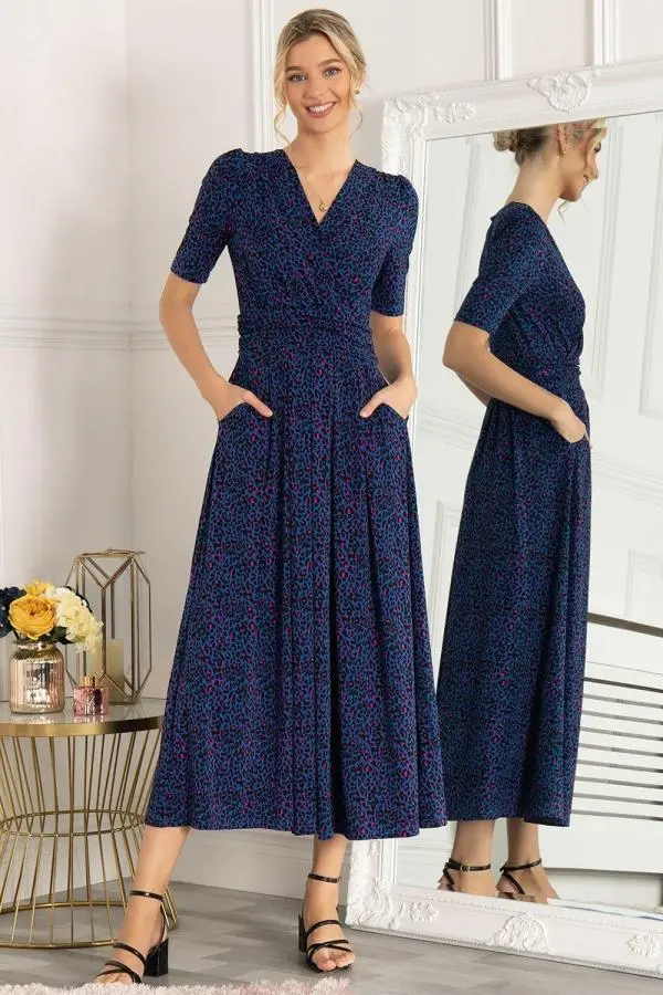 Acadia Wrap Maxi Dress