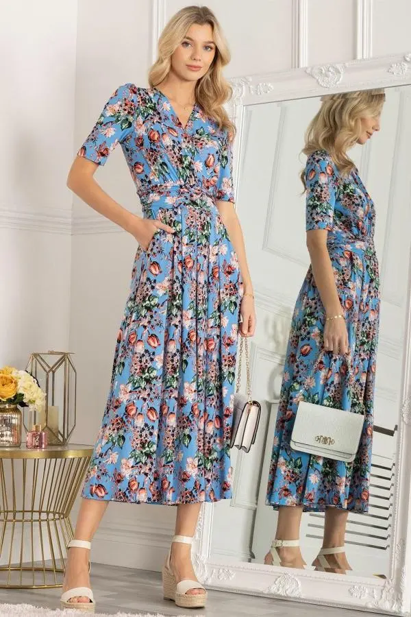 Gillian Floral Maxi Dress