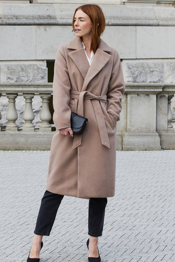 Formal 2024 belted coat