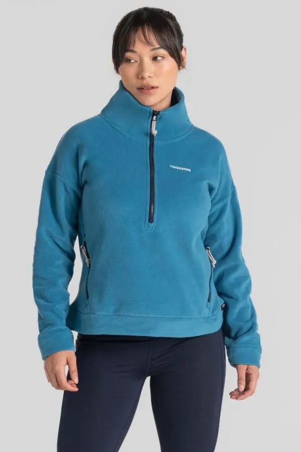 Recycled Microfleece 'Caprice' Half-Zip Fleece