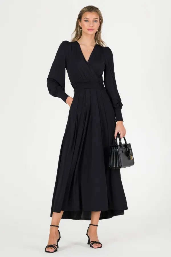 Rashelle Jersey Long Sleeve Maxi Dress