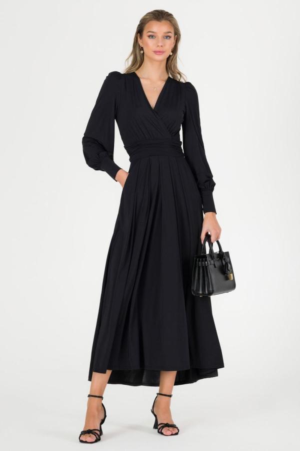 Rashelle Jersey Long Sleeve Maxi Dress