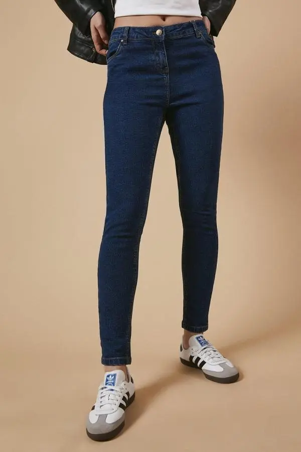 Jade Mid Rise Skinny Jeans