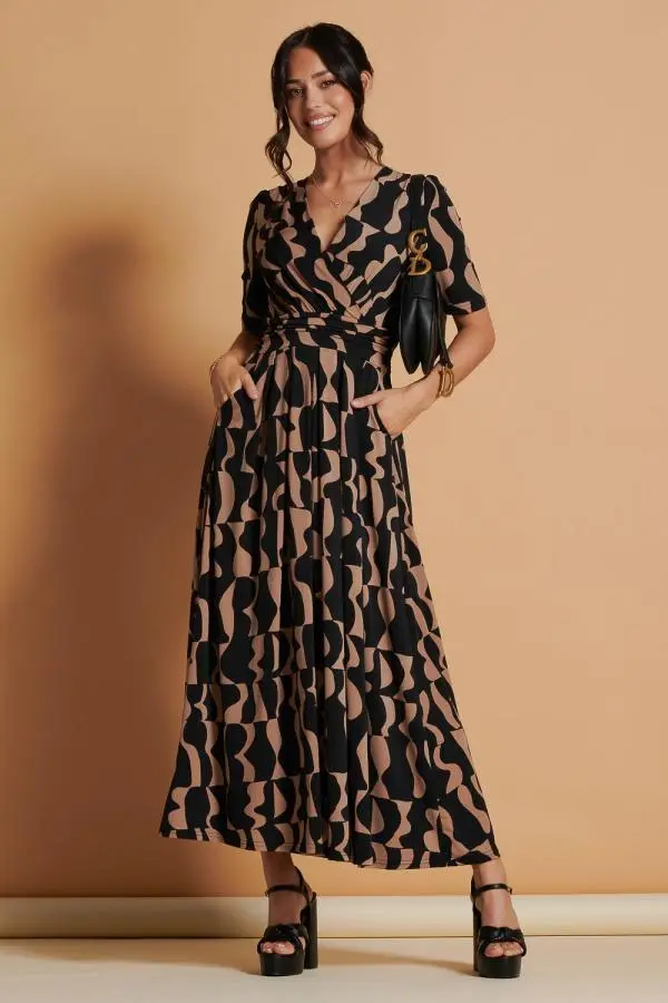 Jenny Printed Maxi Dress