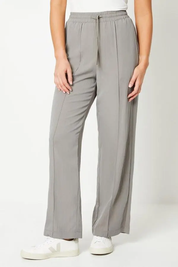 Twill Drawstring Waist Trouser