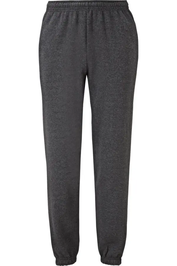 Classic Heather Elasticated Hem Jogging Bottoms