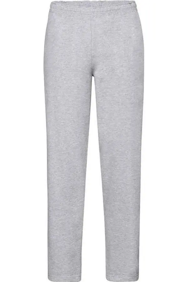 Classic Heather Open Hem Jogging Bottoms