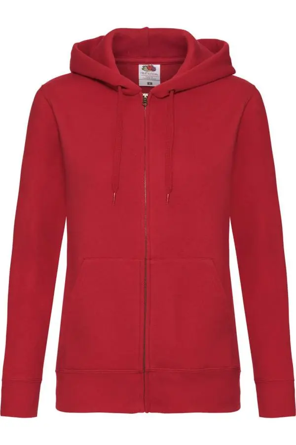 Premium Lady Fit Full Zip Hoodie