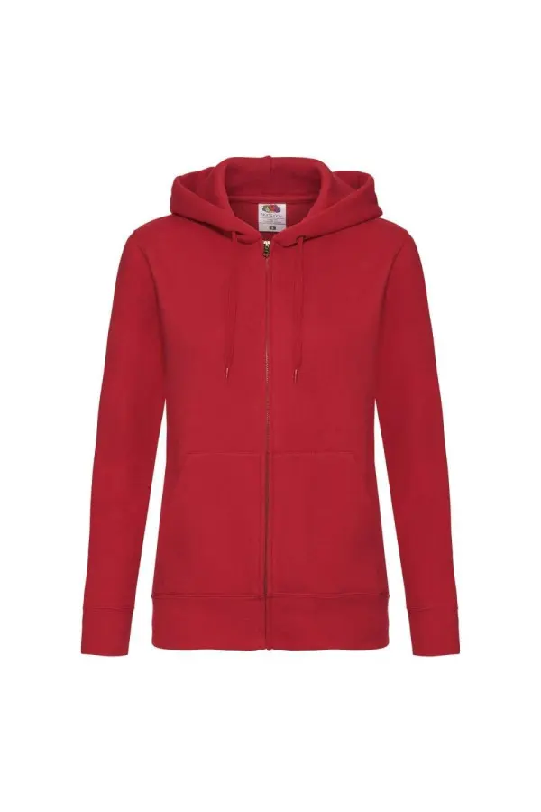 Premium Lady Fit Full Zip Hoodie