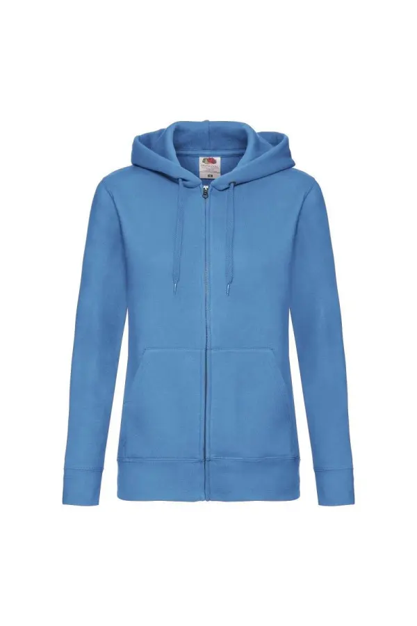 Premium Lady Fit Full Zip Hoodie