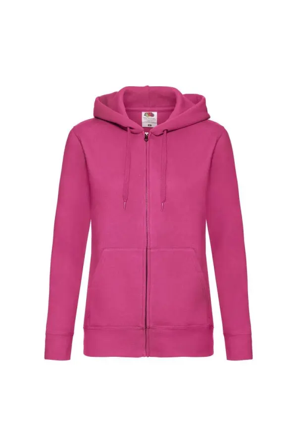 Premium Lady Fit Full Zip Hoodie