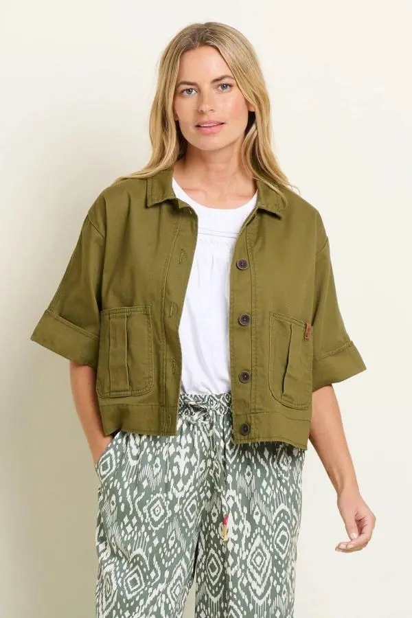 Khaki Safari Jacket