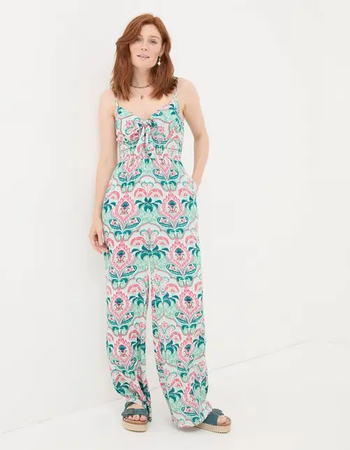 Aurora Mirrored Paisley Jumpsuit