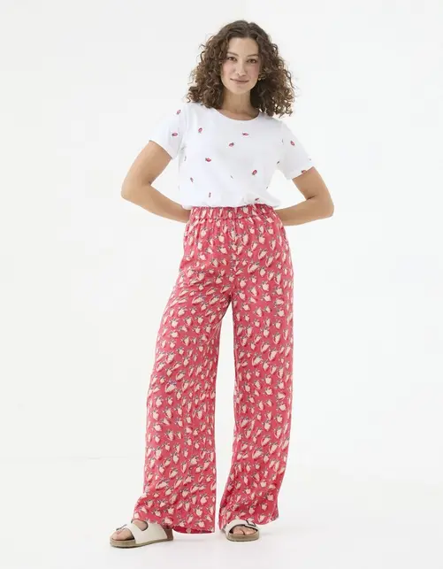Jenna Strawberry Trousers