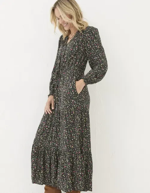 Dahlia Ditsy Marks Maxi Dress