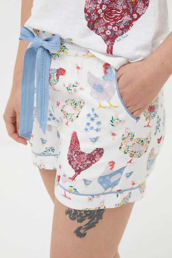 Fat Face - Hetti Multi Hen Shorts