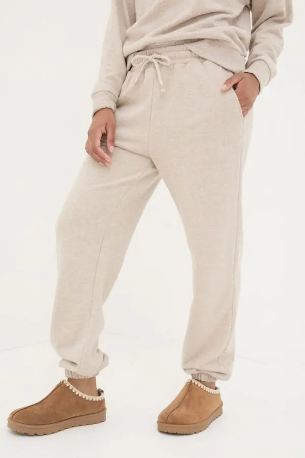 Fat Face - Natural 100% Cotton Soft Lounge Bottom Pyjamas