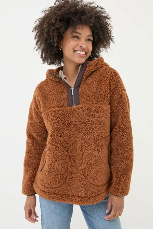 Fat Face - Millie Brown Overhead Fleece