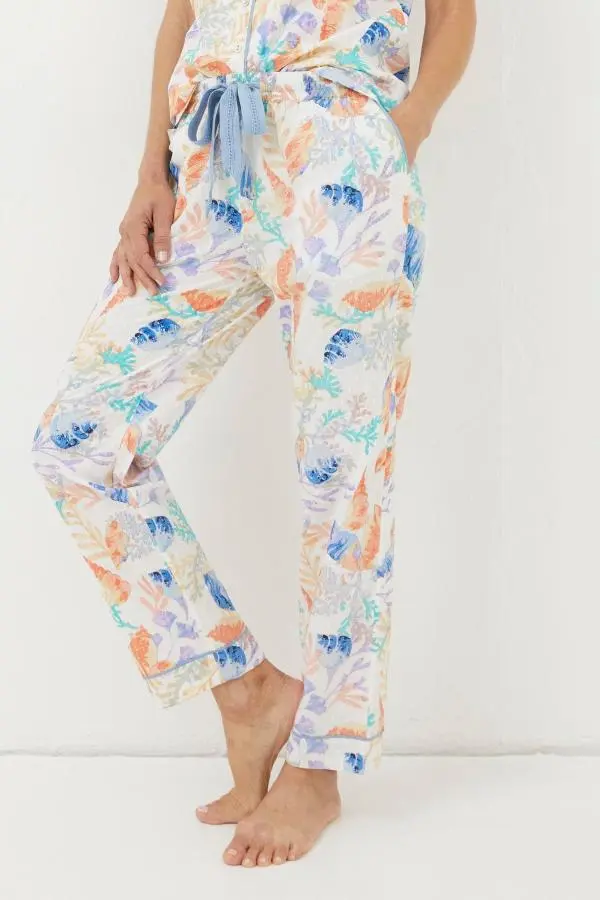 Fat Face - Eva Multi Ocean Shell Trousers