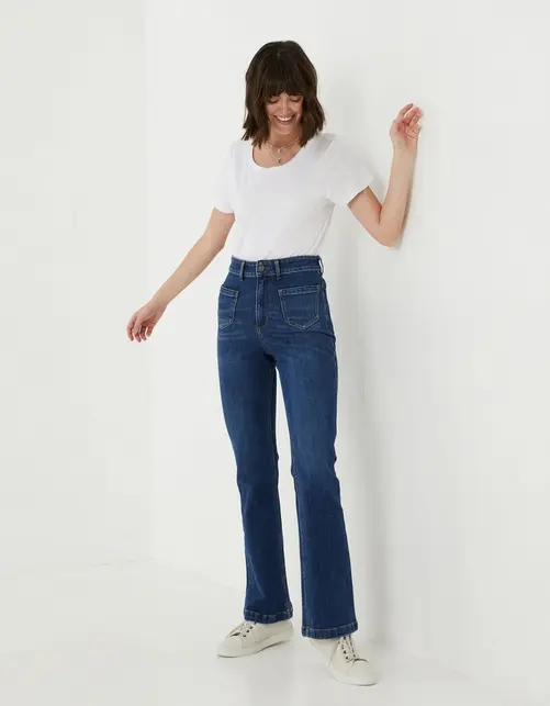 Fly Flare Comfort Stretch Jeans