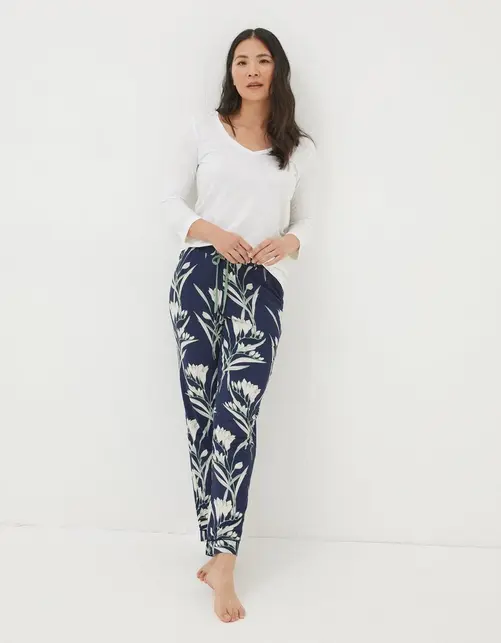 Eva Spring Blooms Jersey Pyjama Bottoms