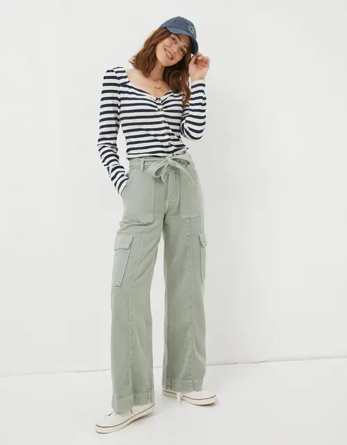 Bodi Belted Cargo Trouser