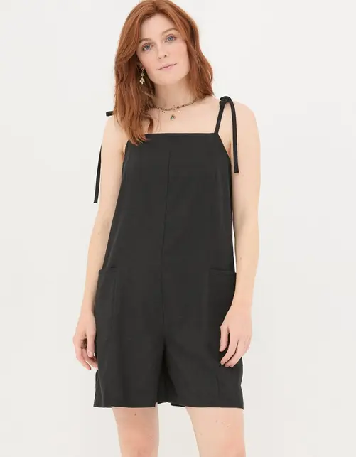 Hallie Linen Blend Playsuit