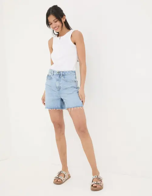 Sutton Denim Cut Off Shorts