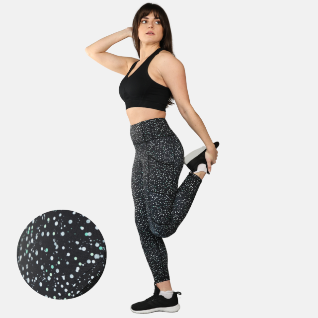 Elevate Gym Leggings - Green Spot