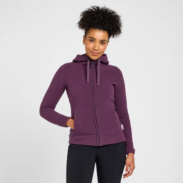 Peter Storm Women's Full-Zip Hooded Stretch Fleece