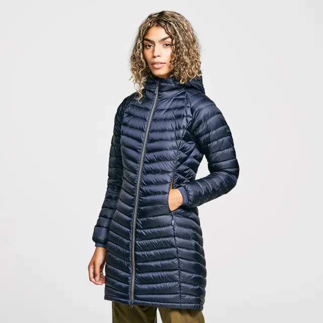 Rab Women's Microlight Down Parka, Navy