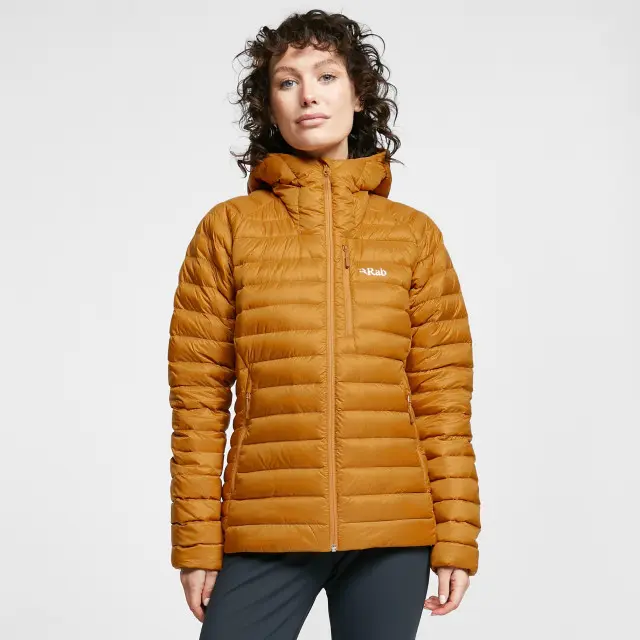 Rab Women's Microlight Alpine Down Jacket, Yellow