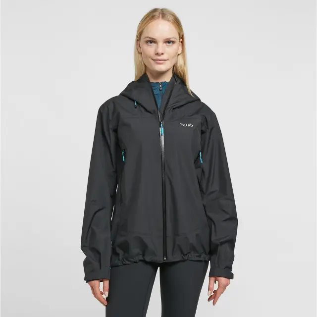 Rab Women's Arc Eco Waterproof Jacket, Black