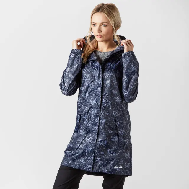 Peter Storm Womens Parka In A Pack, Blue