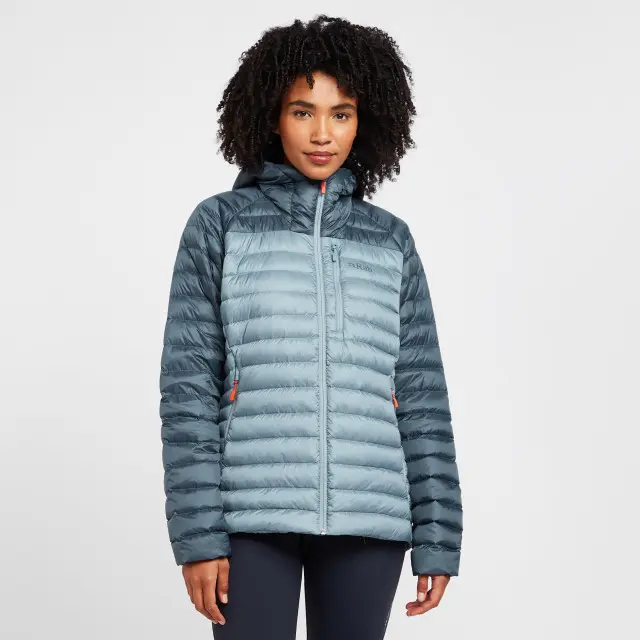 Rab Women's Microlight Alpine Down Jacket, Blue