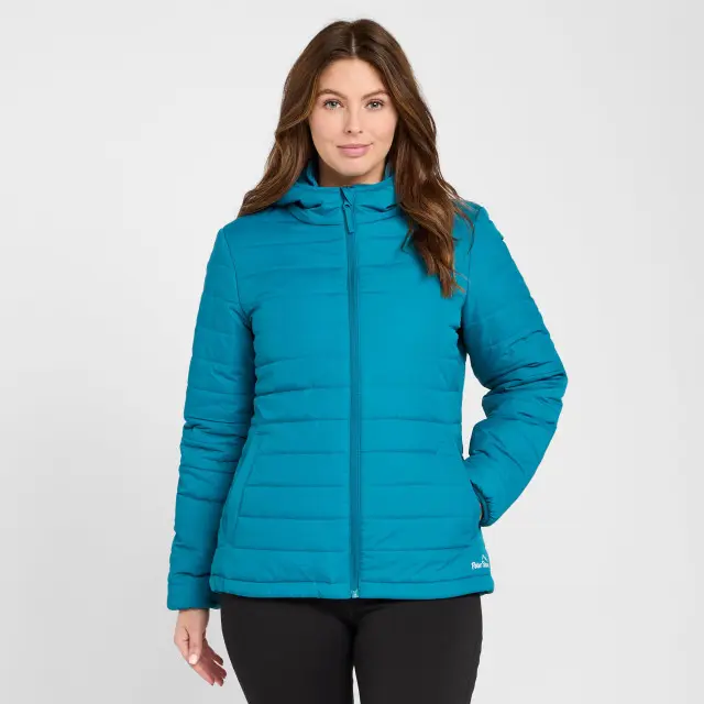 Peter Storm Womens Blisco II Hooded Jacket Teal, Teal