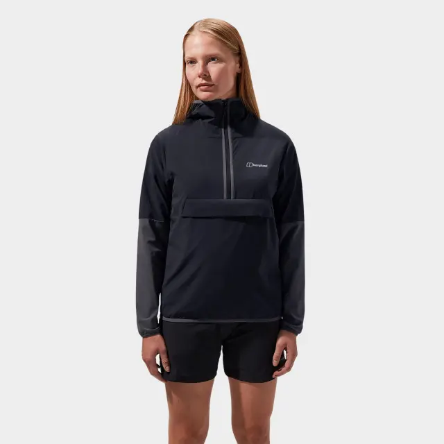 Berghaus Women's Wandermoor Wind Smock, Black