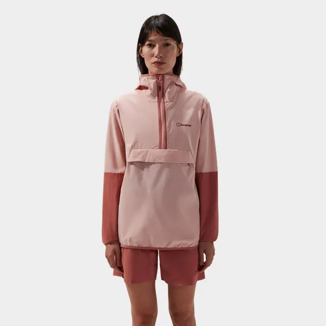 Berghaus Women's Wandermoor Wind Smock, Pink