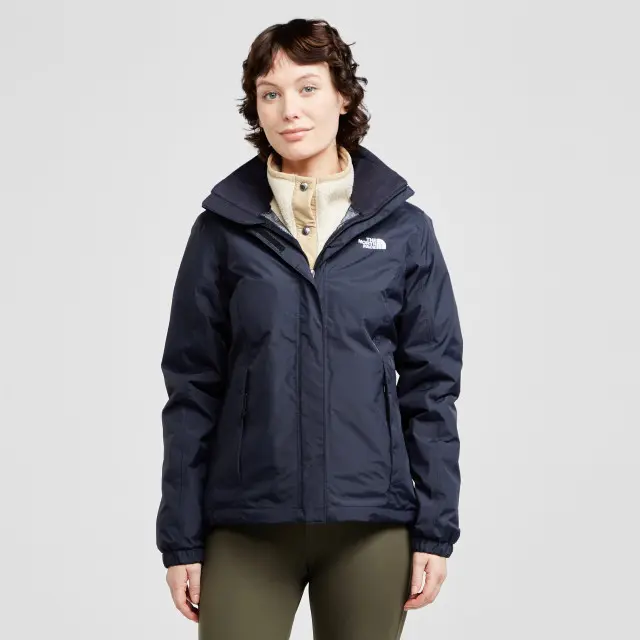 The North Face Women's Resolve Waterproof Jacket, Navy